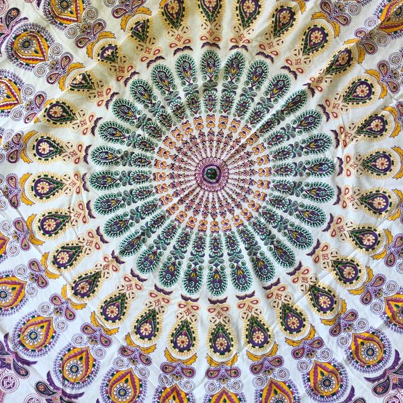 Gypsy 05 Paisley Boho Beach Roundie - Picture 14 of 14